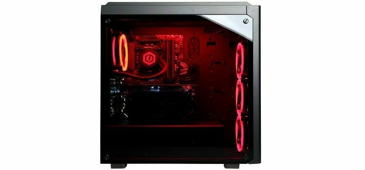 CYBERPOWERPC Gamer Xtreme VR GXiVR8220A tempered glass