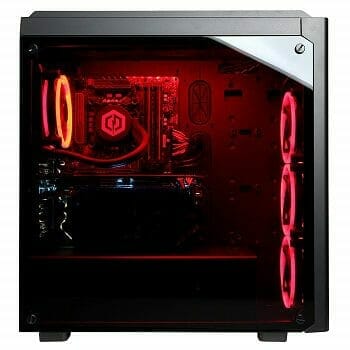 CYBERPOWERPC Gamer Xtreme GXiVR8080A4 tempered side panel