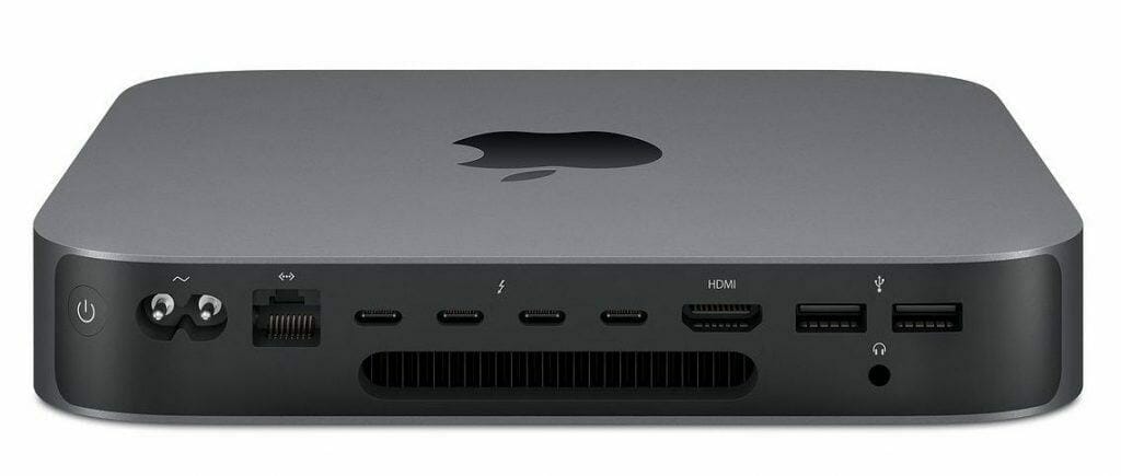 New Apple Mac Mini ports