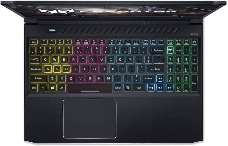 Acer Predator Helios 300 PH315-53-72XD keyboard