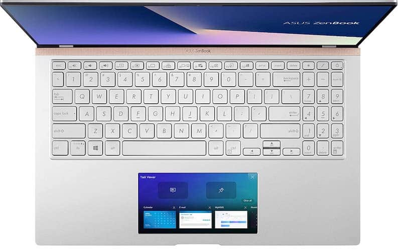 Asus ZenBook 15 (UX534FTC-AS77 screen pad