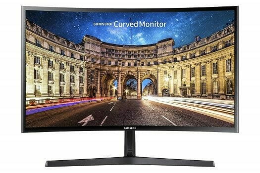 Samsung 27 inch curved monitor (C27F398) front