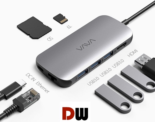 VAVA USB C Hub 8-in-1 Adapter