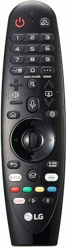 LG OLED65CXPUA (LG CX, 2020) remote